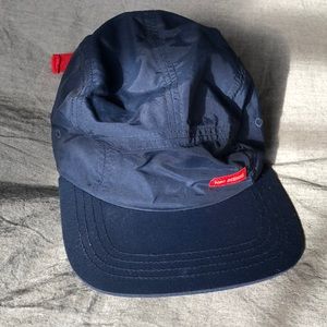 Topo designs 5 panel hat: navy OS